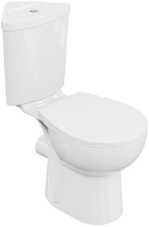 Darmowa Dostawa - Kompakt WC z deską wolnoopadającą biały LaVita Bartolini 5900378333746