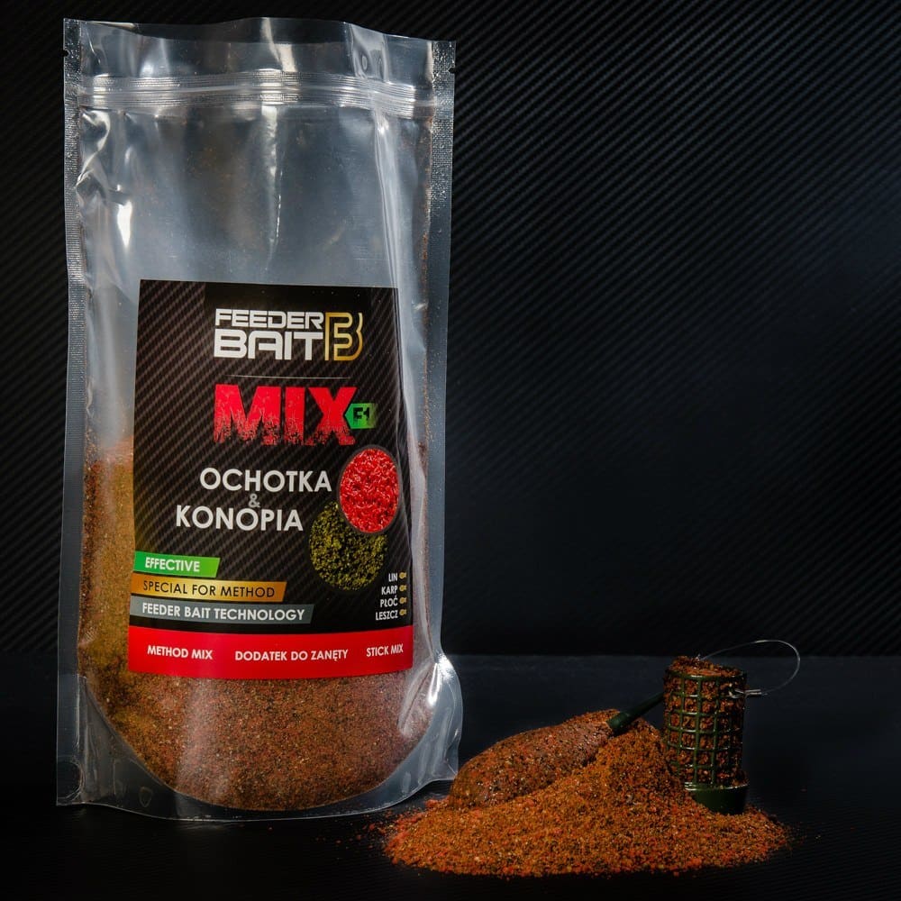 Feeder Bait Zanęta F1 Mix Ochotka Konopia 800g