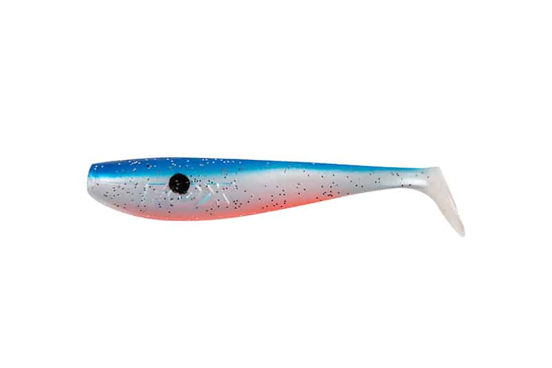 Fox Rage Guma Zander Pro Shad 12cm/4.75" - UV Red Belly Roller
