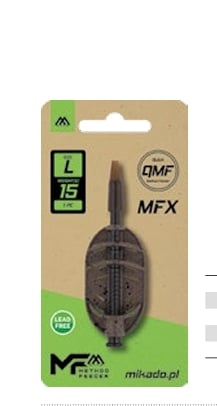 Mikado Podajnik Method Feeder QMF MFX L 20g