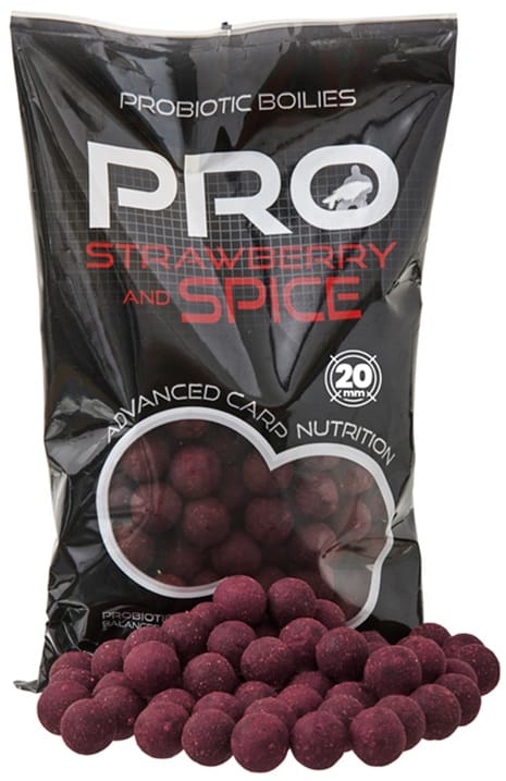 Starbaits Boilies Pro Strawberry Spice 800g 14mm