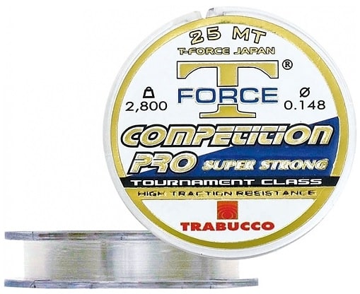 Trabucco Żyłka Przyponowa T-Force Competition Pro 0,18mm 25m
