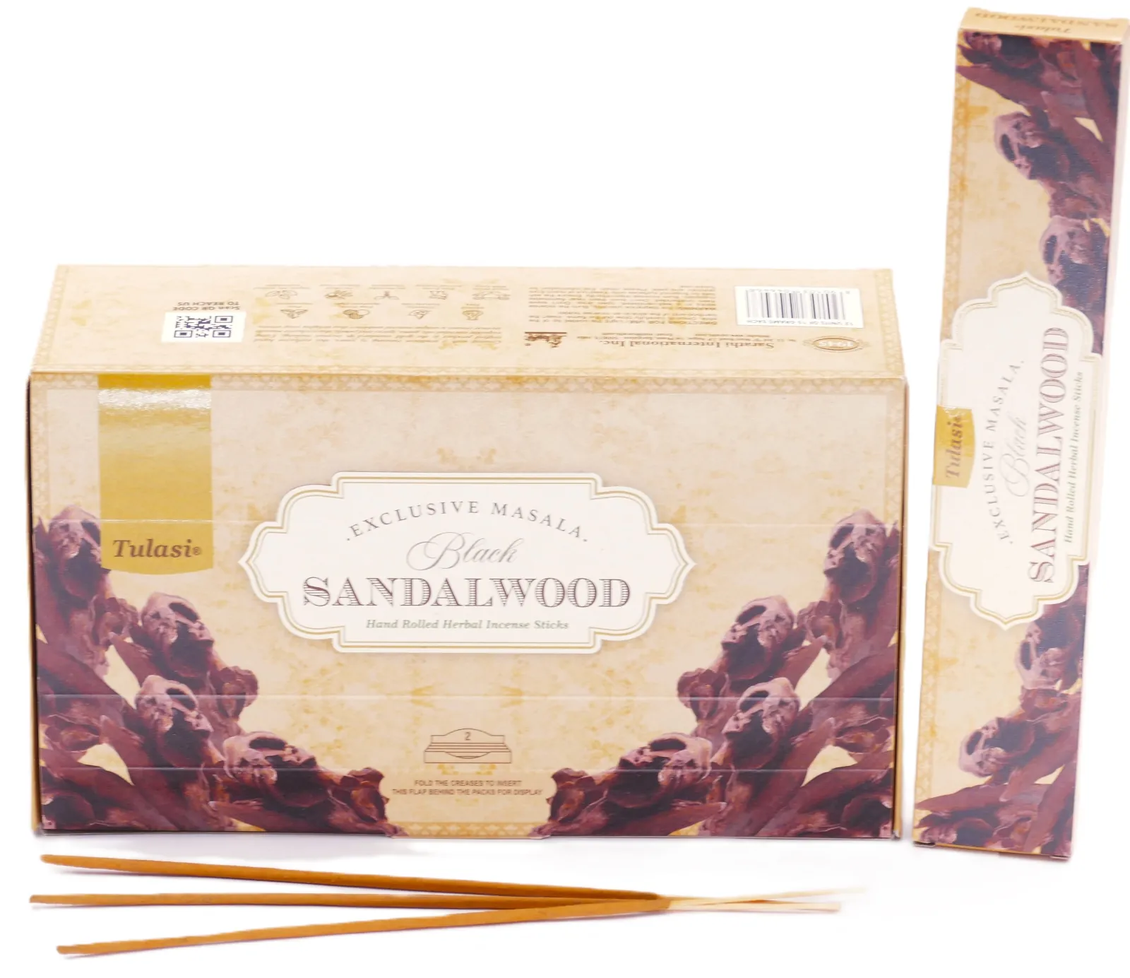 Kadzidełka TULASI Sandalwood (drzewo sandałowe) - 15g