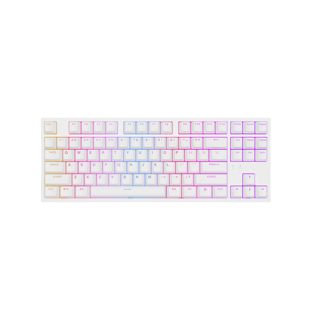 Thor 404 TKL Biały (Gateron Yellow Pro)