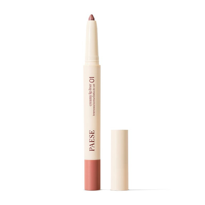 Paese Tasty Lips Kremowa konturówka do ust - 01 Cute Nude, 0,6 g