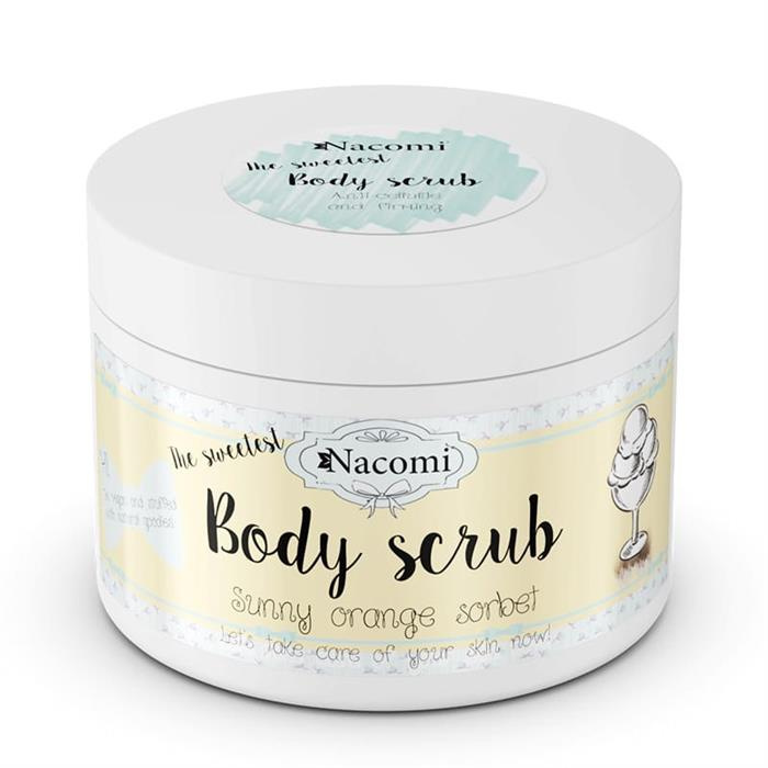 Nacomi Peeling cukrowy do ciała - Pomarańczowy Sorbet 200 g