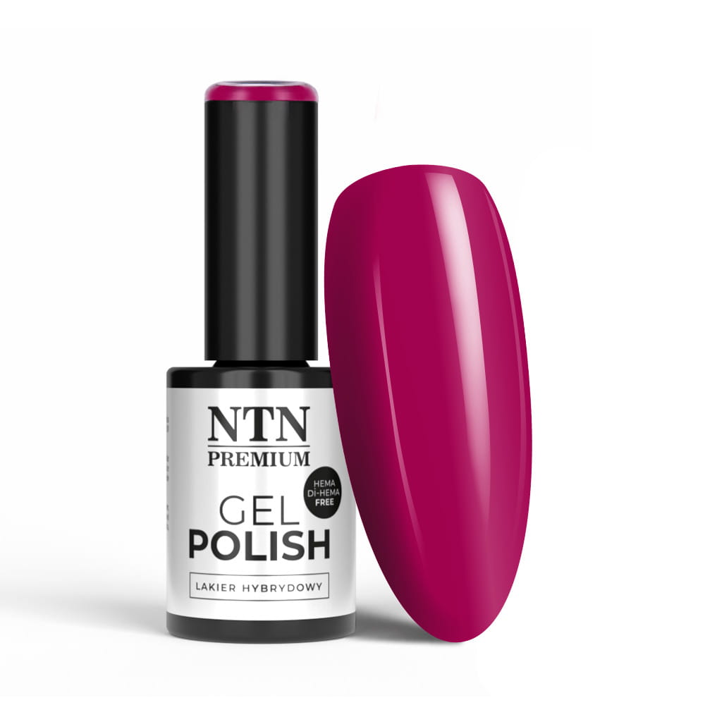 Lakier hybrydowy LED/UV Gel Polish Purples NTN Premium Limited Edition Nr 492 HEMA/Di-HEMA Free 5g