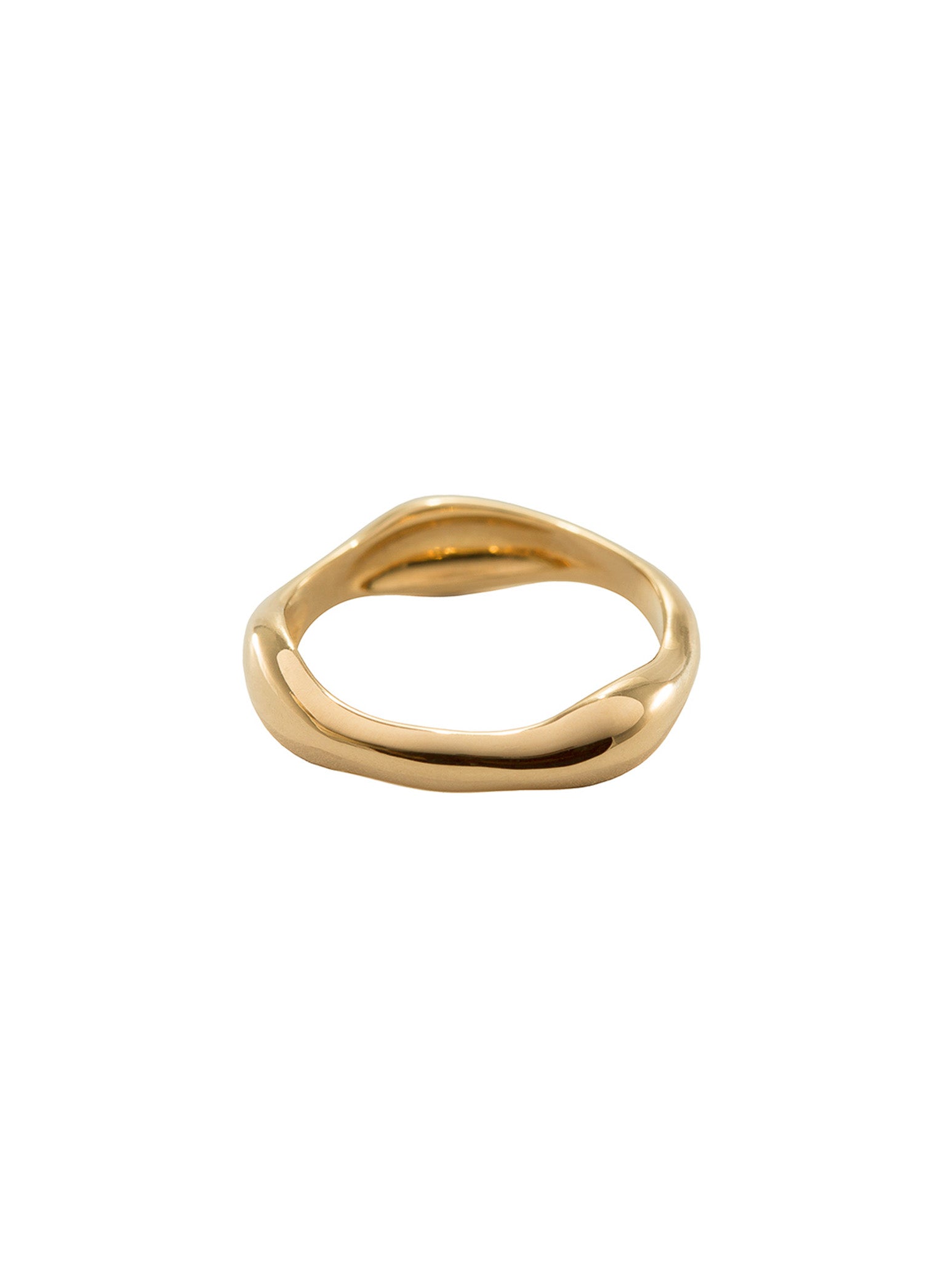 Calla Ring N°2 - nieregularna obrączka, 9