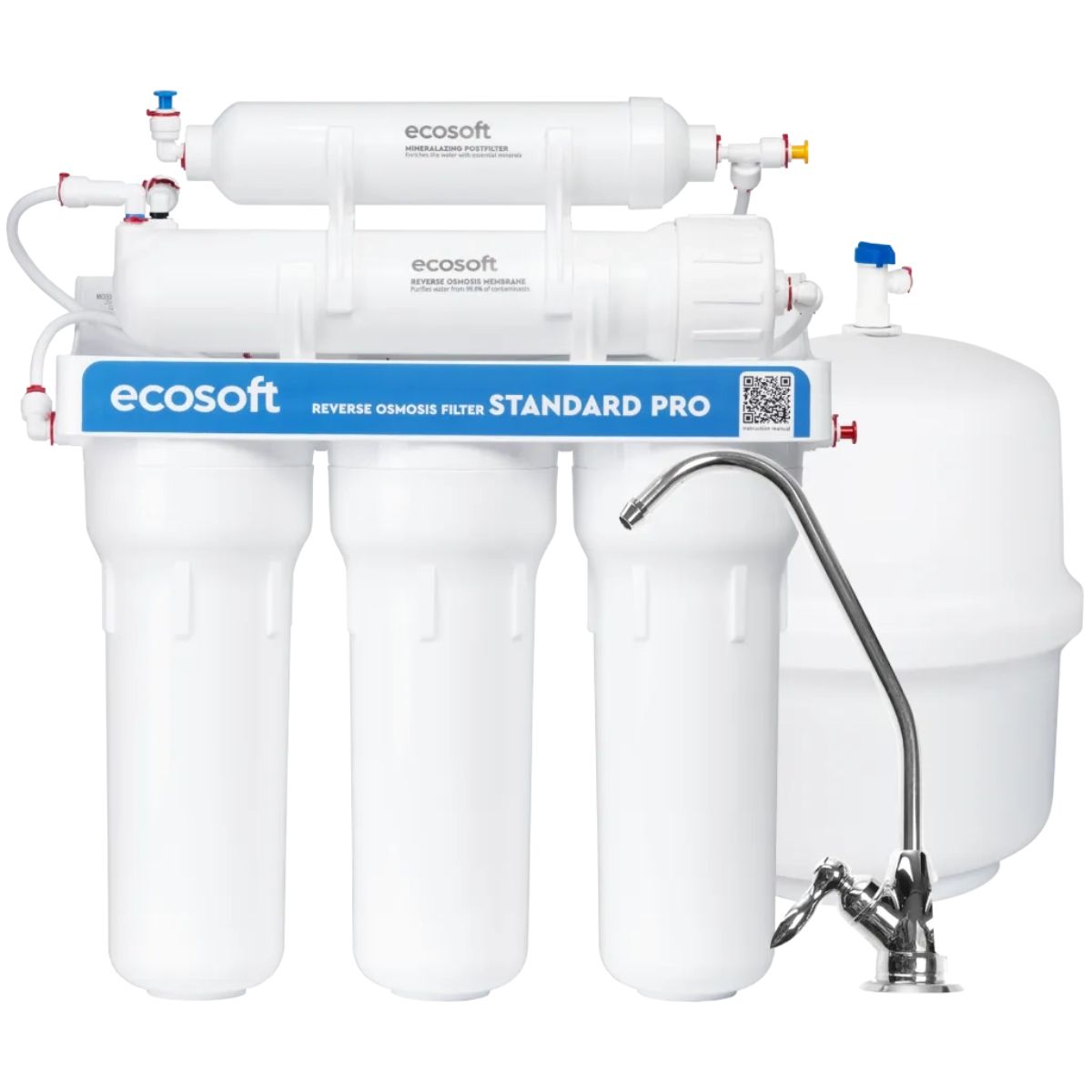 Ecosoft Standard PRO. Filtr odwróconej osmozy z mineralizacją.