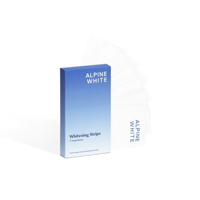 Alpine White Whitening Strips Paski wybielające zęby 7 x 2 paski
