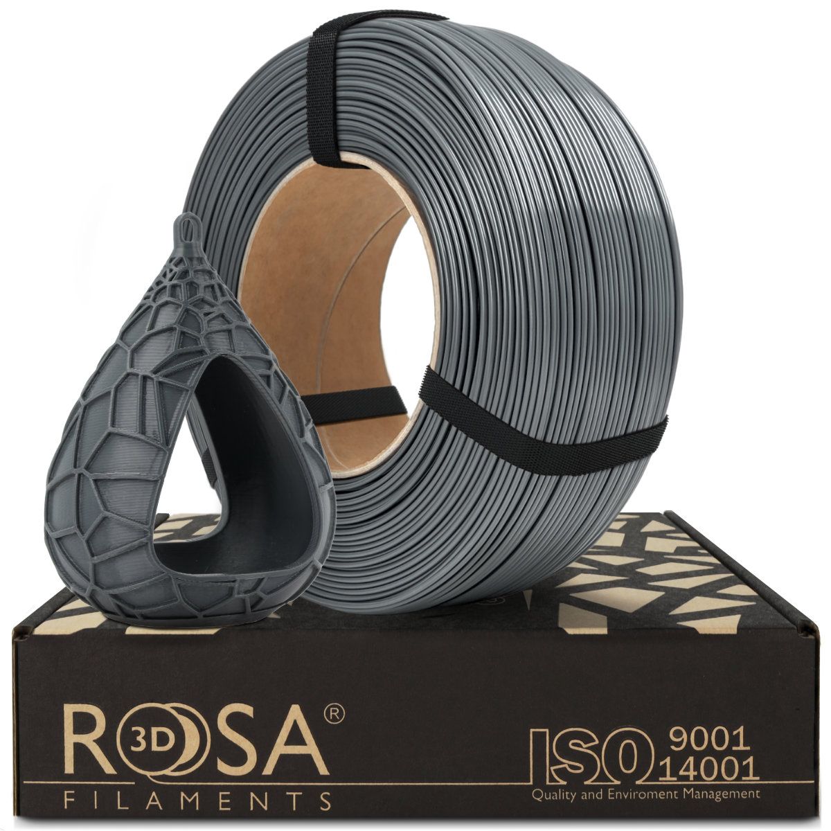 FILAMENT 3D ReFill PET-G Standard HS Gray (Refill 1kg / 1.75mm)