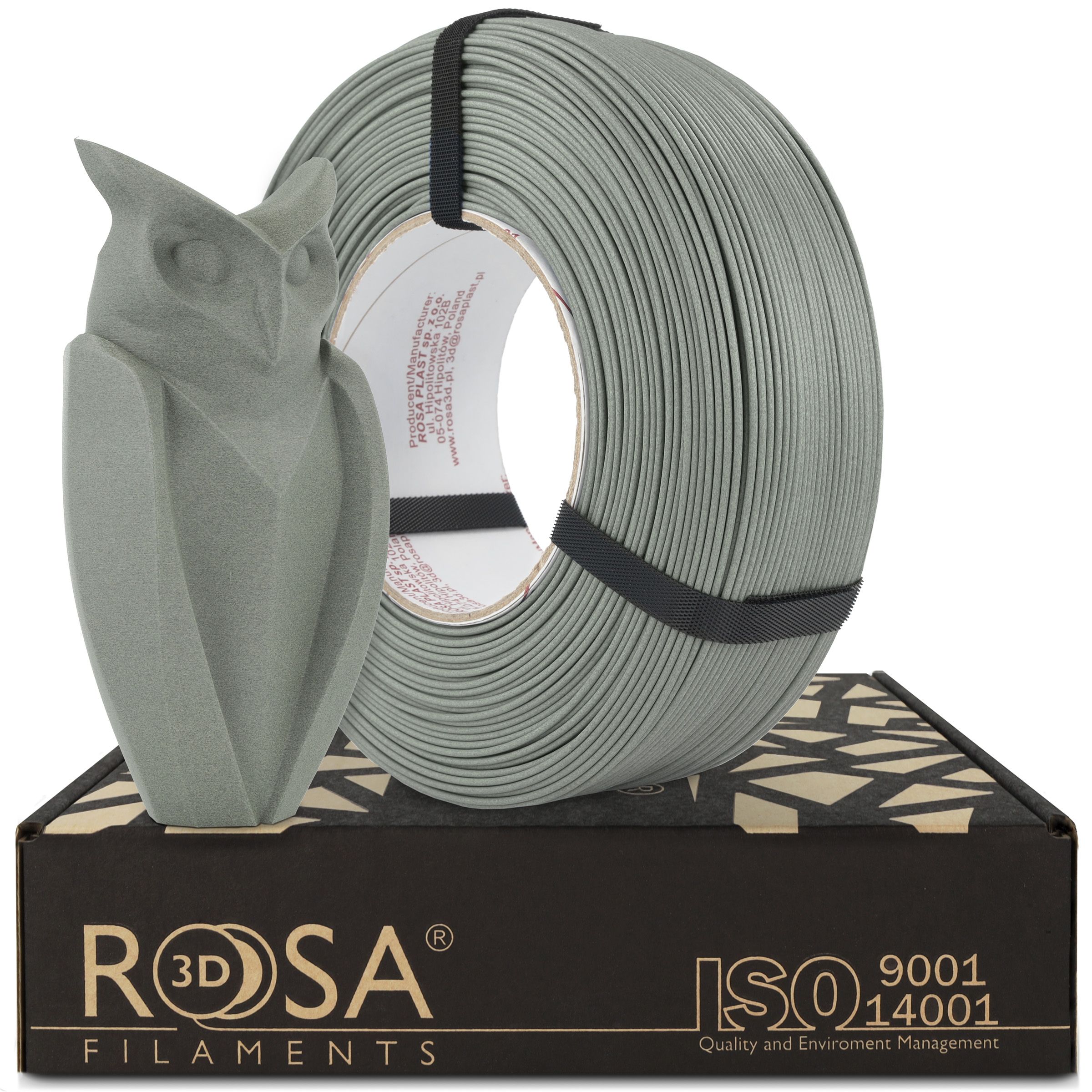 FILAMENT 3D ReFill PLA-CF Matt Stone Warm Gray (Refill 1kg / 1.75mm)