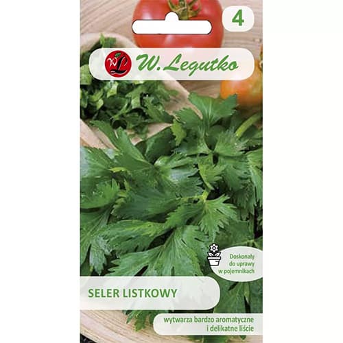 1 pac, Țelină de frunze Green Cutting - Semințe: Mod de ambalare: 0.2 g