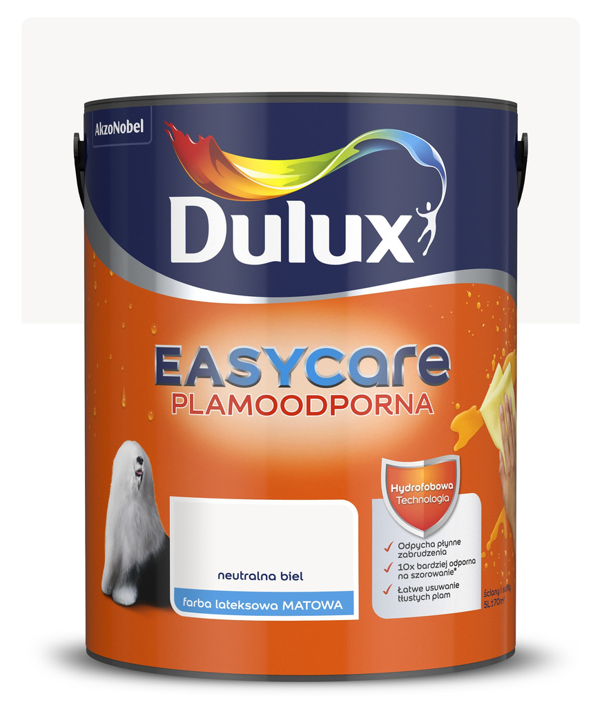 Farba Dulux Easycare 5L Neutralna biel