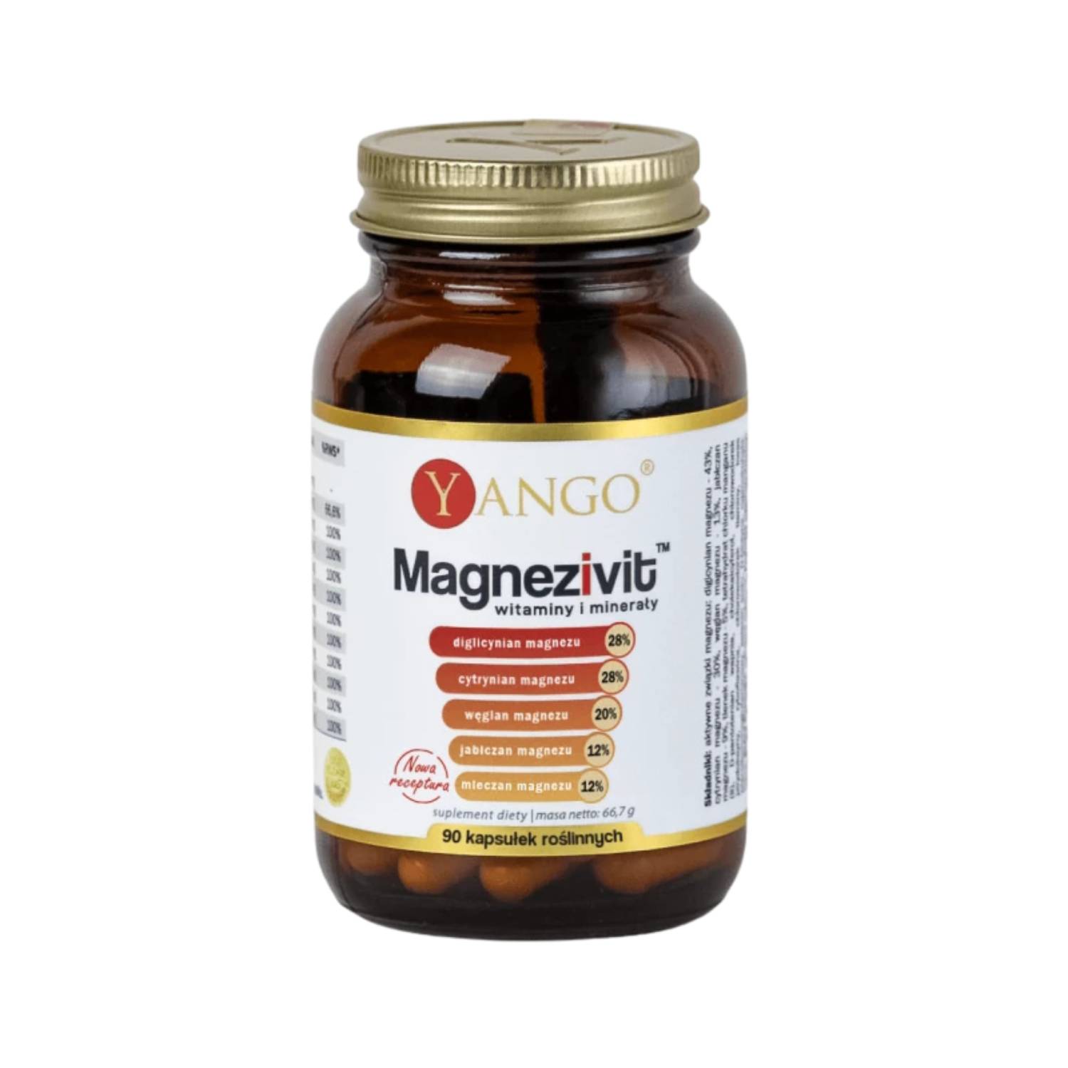 Yango magnezivit, 90 kapsułek