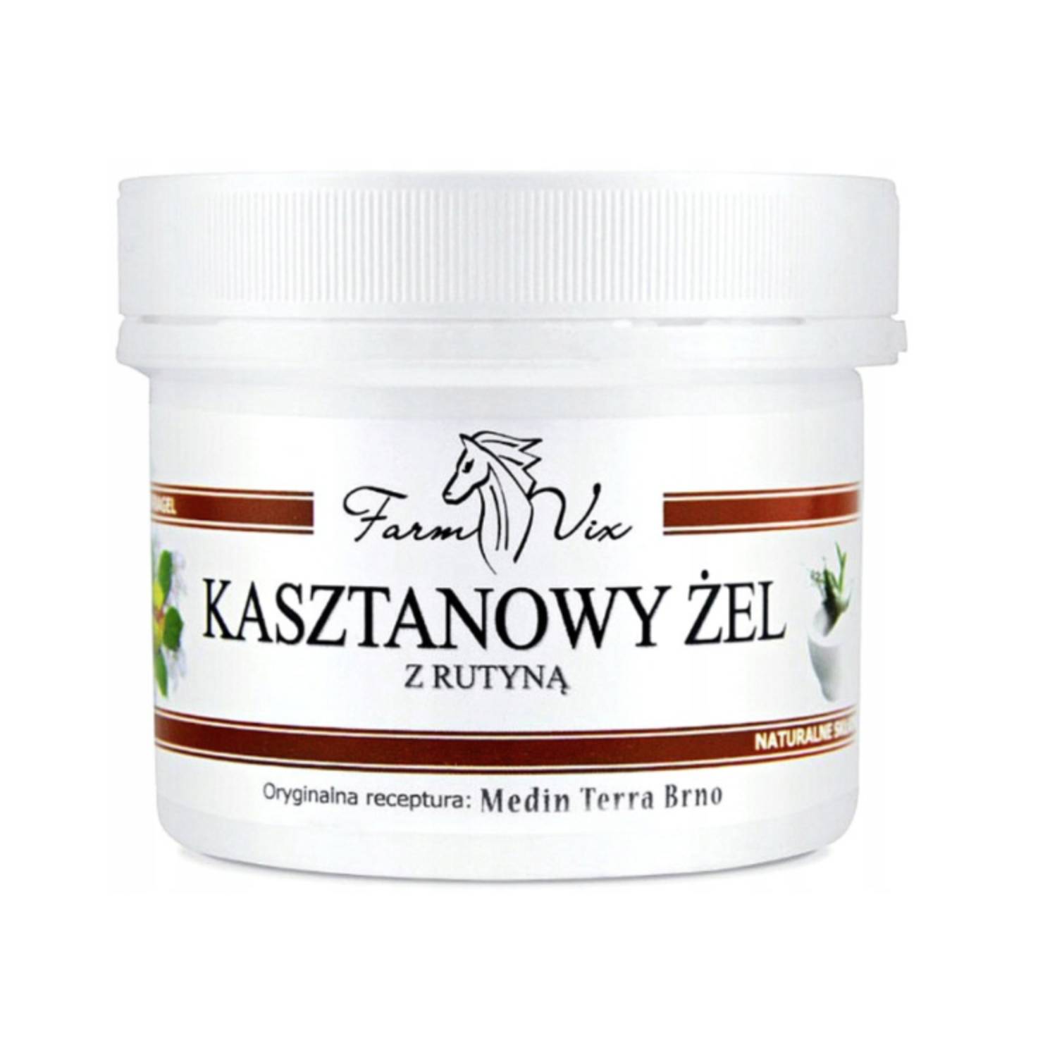 Farm-vix - żel kasztanowy z rutyną, 150 ml