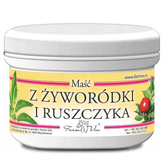 Farm-vix - maść z żyworódki i ruszczyka, 150 ml