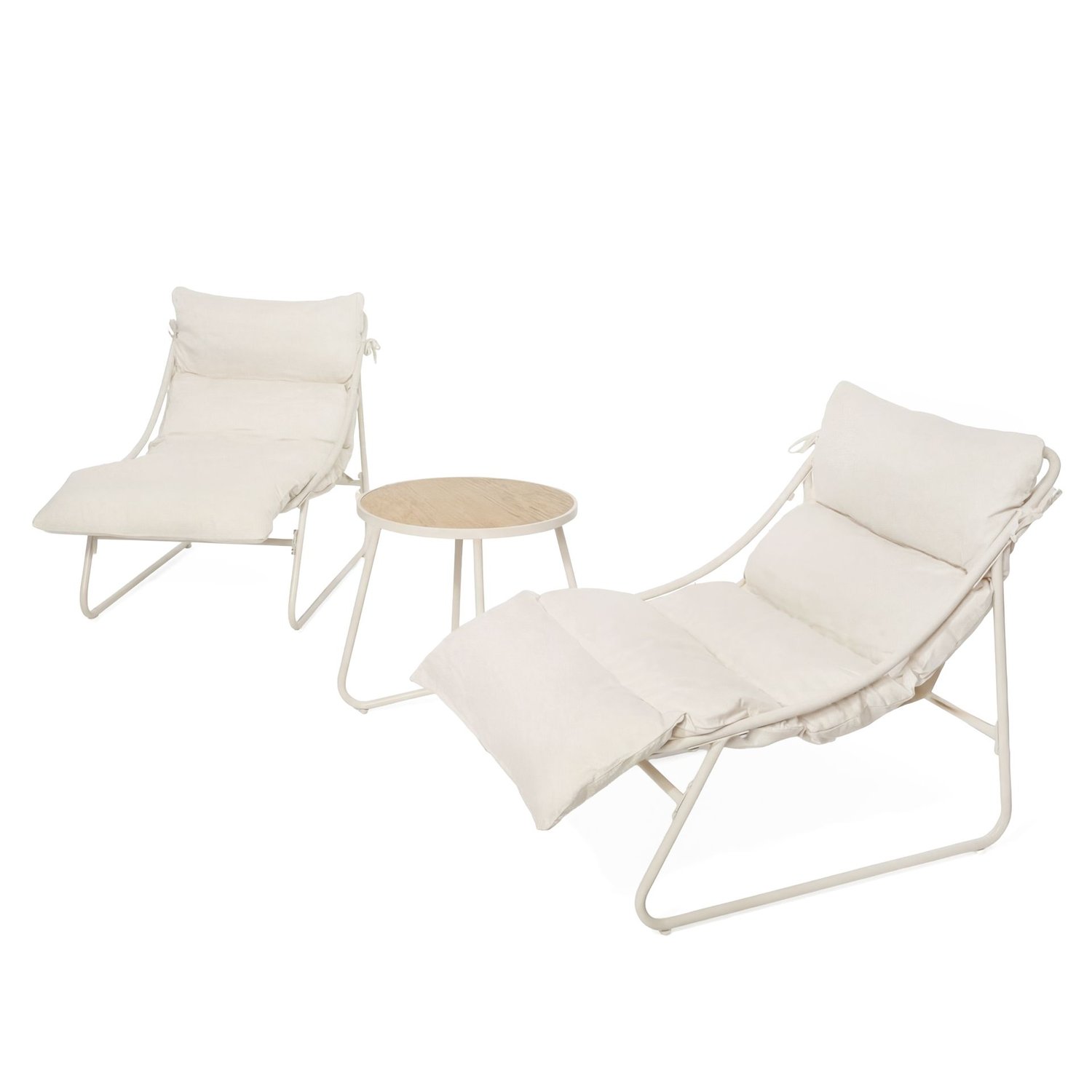 Gartenmöbel-Set CETARA - creme