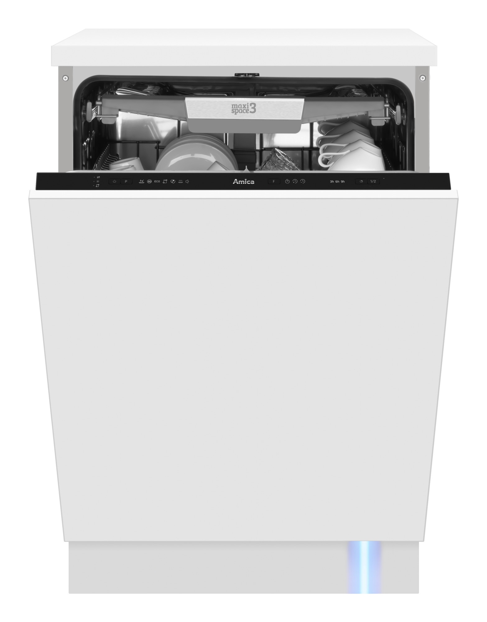 Zmywarka do zabudowy Amica DIM62E6EBqO 60 cm SilentDrive 2.0
