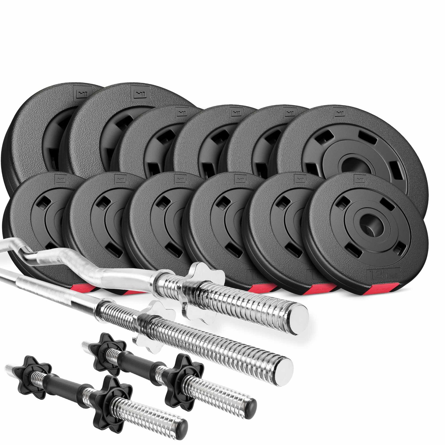 Zestaw obciążeń kompozytowych Premium 45kg