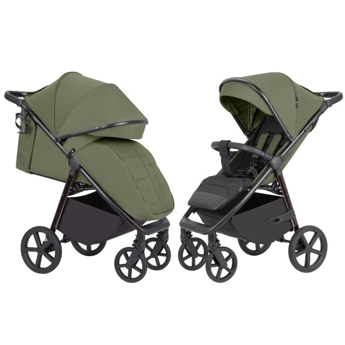Carrello Bravo Plus CRL-5515 - wózek spacerowy do 22 kg -Midnight Green