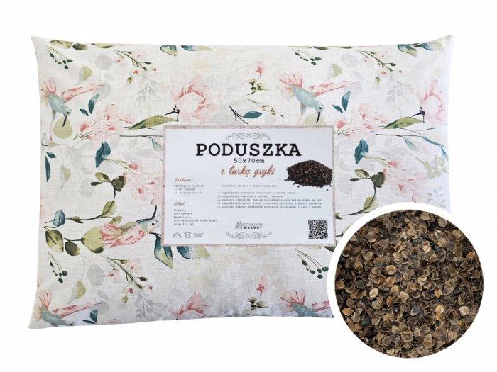 Poduszka z łuską gryki 50x70 wz. 9 koliber