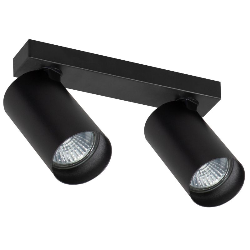 Spot reflektor natynkowy Alfa ALASA czarny 2xGU10x10W wym:10x20x5,5cm IP20 -1 szt.