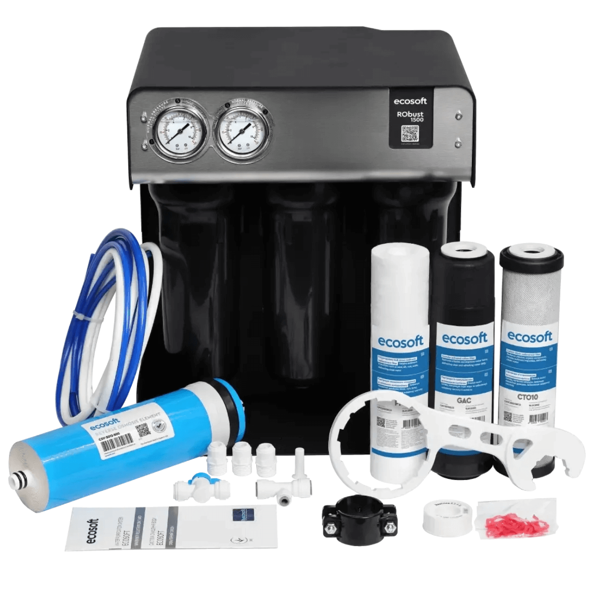 Filtr odwróconej osmozy Ecosoft RObust 1500. Filtr wody dla HoReCa.