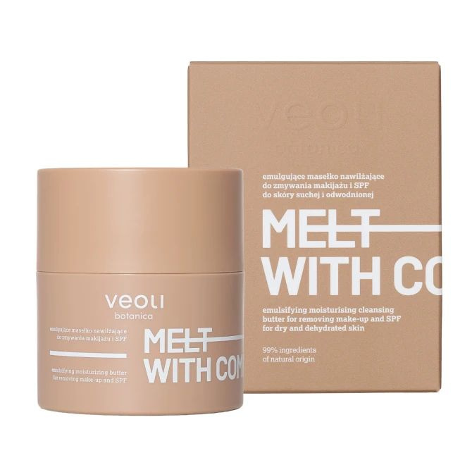 Veoli Botanica Melt With Comfort Nawilżające masełko do demakijażu, 40 g