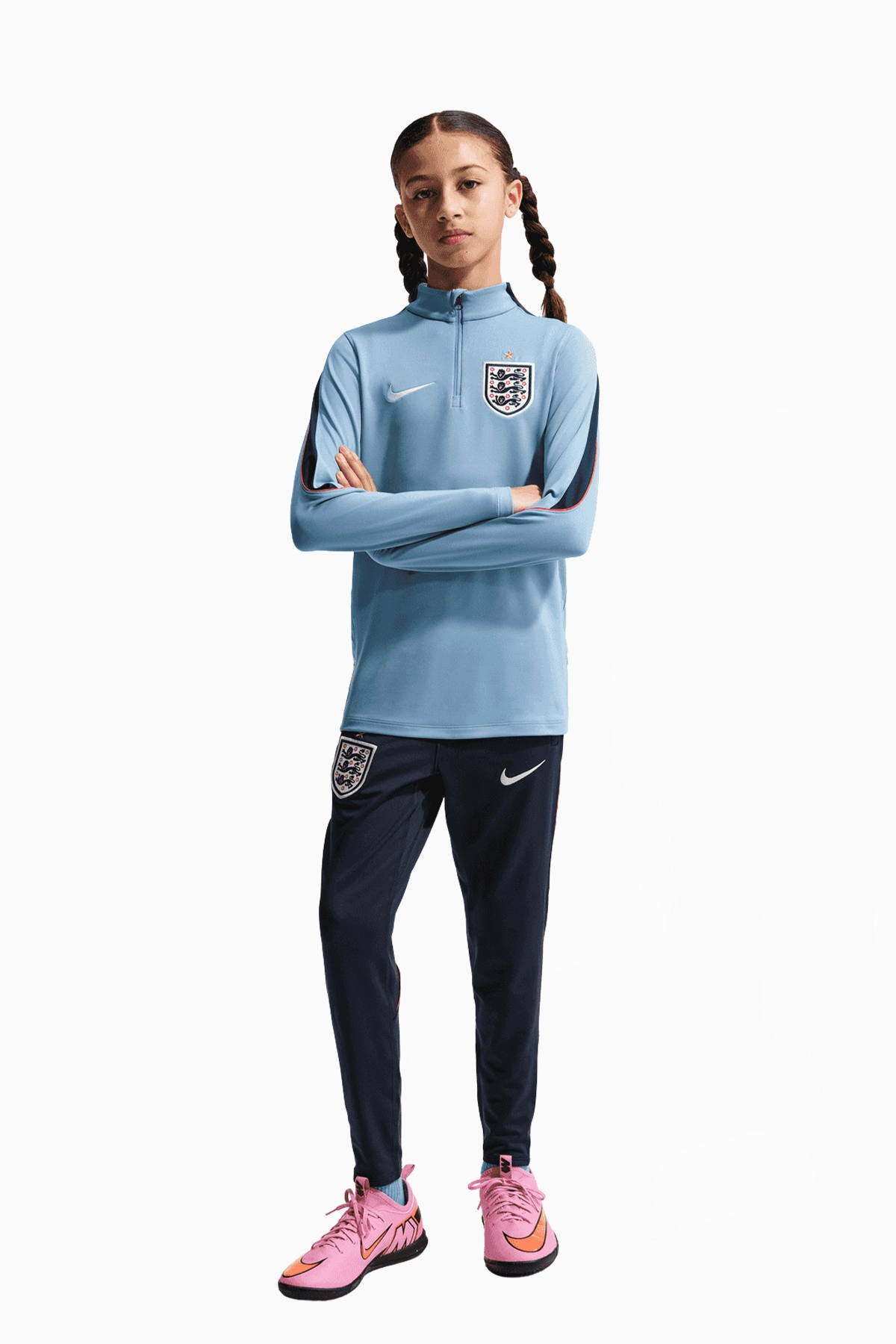 Bluza Reprezentacji Anglii Nike 2026 Strike Junior - Niebieski