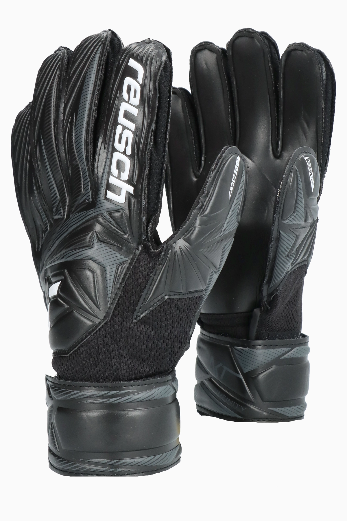 Rękawice Reusch Attrakt Infinity Junior - Czarny
