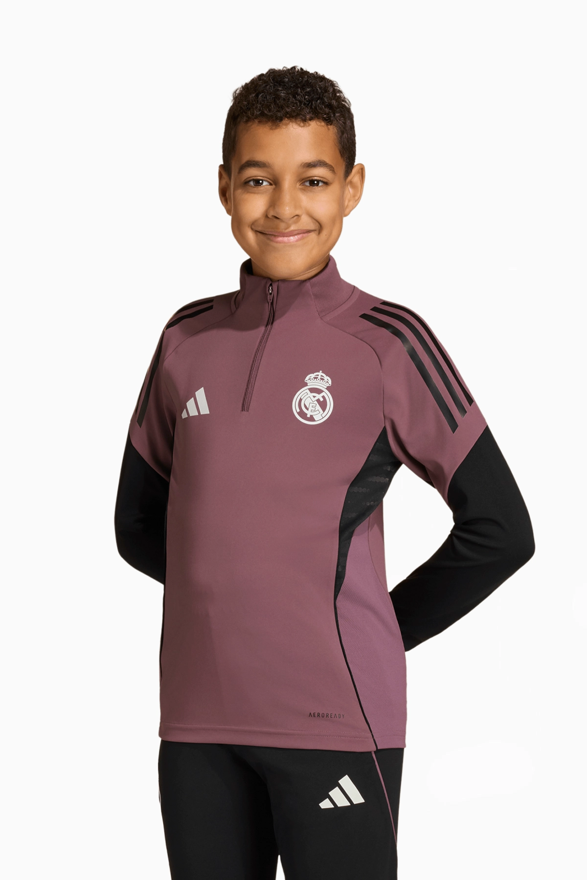Bluza adidas Real Madryt 25/26 Training Competition Junior - Fioletowy