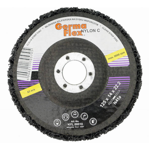 Tarcza ścierna z włókniny Germa Flex 125x14x22,2mm