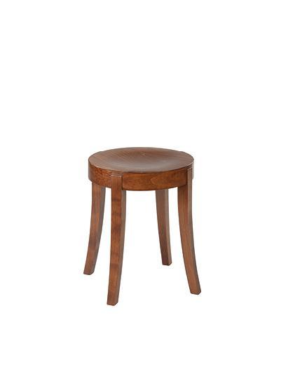 Taboret drewniany bukowy emaliowany Paged ( C-4044 )