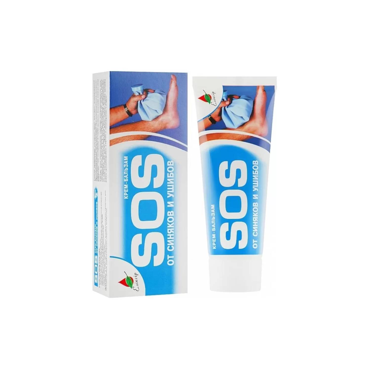 Elixir - krem-balsam sos przeciw siniakom i stłuczeniom, 75 ml