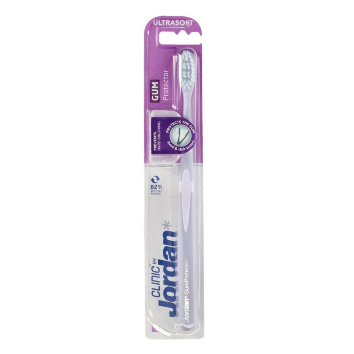 Jordan clinic gum protector - szczoteczka do zębów, bardzo miękka/ultrasoft, 1 sztuka