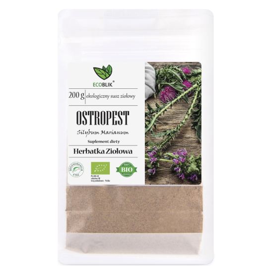 Ecoblik ostropest mielony ekologiczny, 200 g