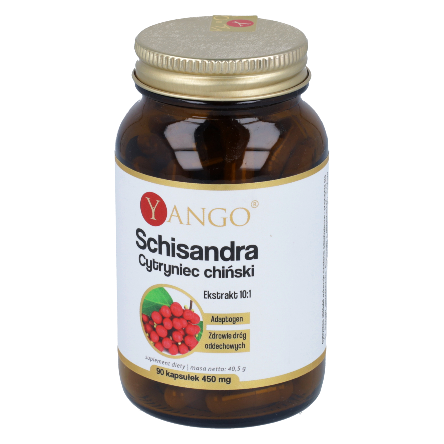 Yango schisandra (cytryniec chński), 90 kapsułek