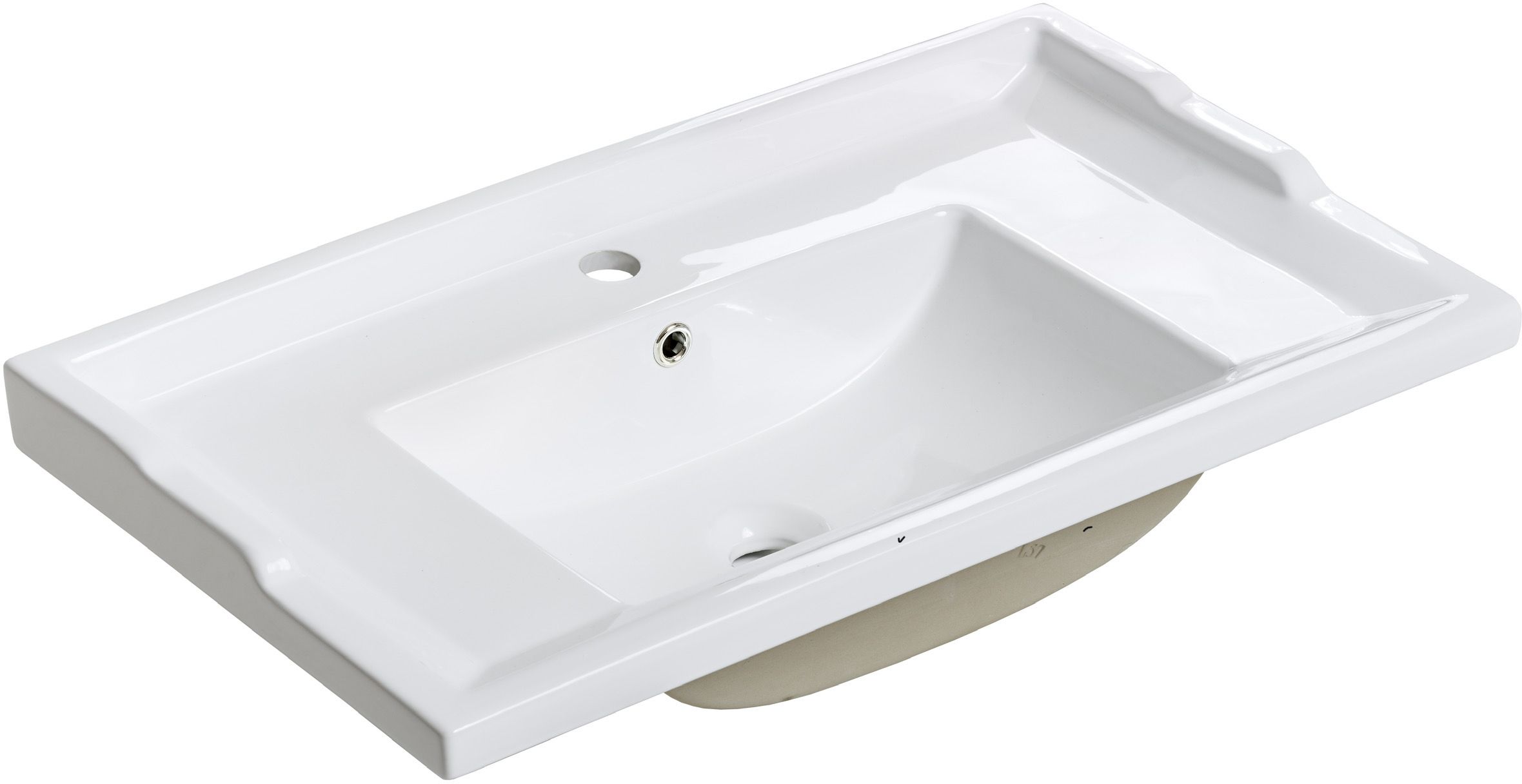 Comad Retro umywalka 81x46 cm prostokątna meblowa biała UM - CFP F80 RETRO DP(YS27312-80) - Wysyłka w 24h