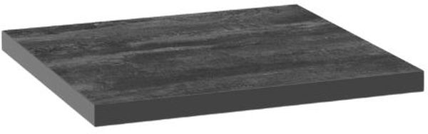 Defra Uni blat naszafkowy 50x46 cm czarny beton 125-F-05003