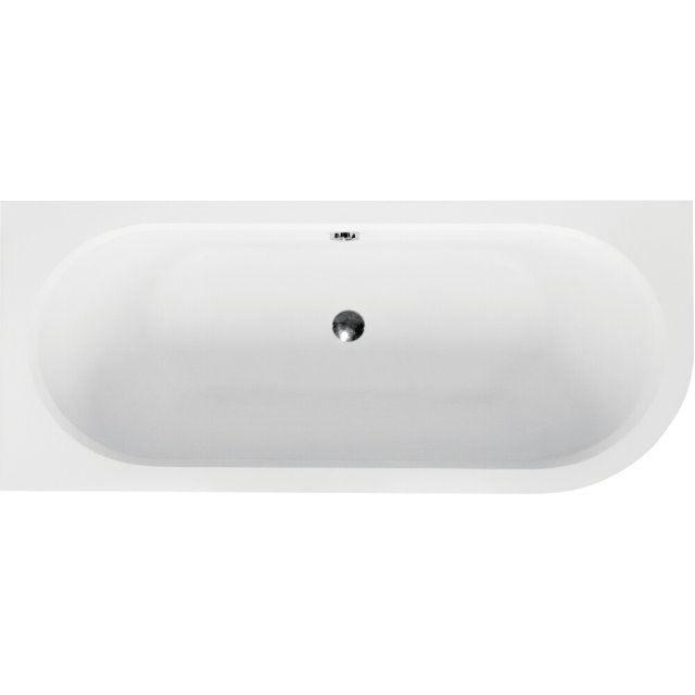 BESCO Wanna narożna AVITA SLIM 180x80 cm lewa #WAV-180-NLS