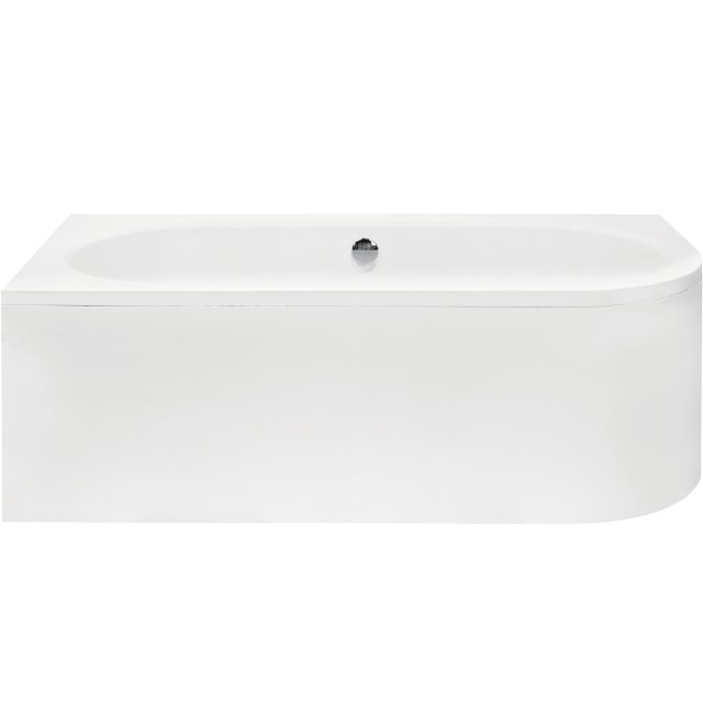 BESCO Wanna narożna AVITA 160x75 cm lewa #WAV-160-NL