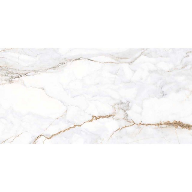 Gres szkliwiony NOBLE TESORO white polished 60x120 gat. I #S012 Cersa
