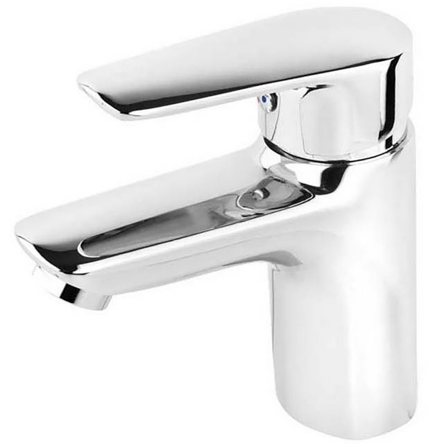 KFA Bateria umywalkowa stojąca GERMAN chrom + spust mechaniczny 4512-