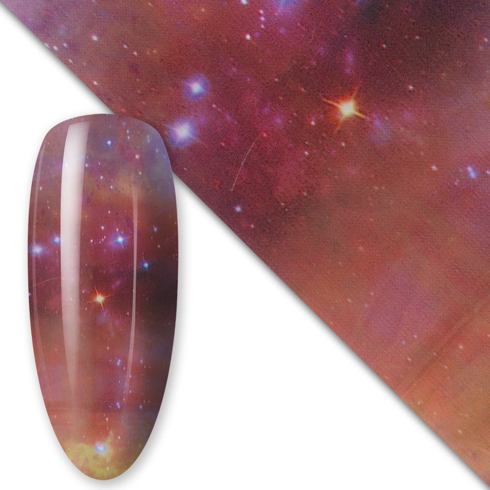 Folia transferowa do paznokci 80 cm Cosmic Nr 2