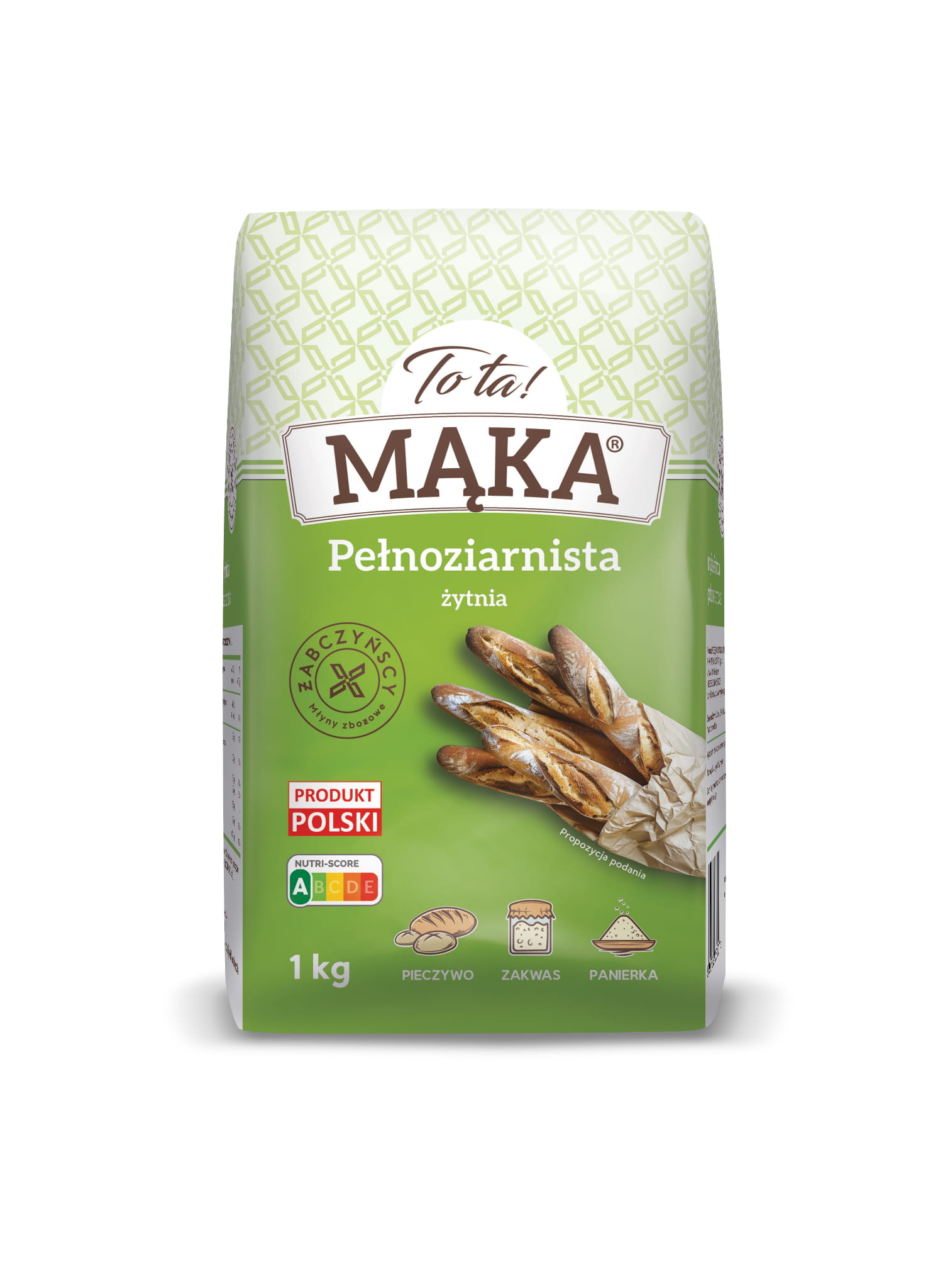 Mąka żytnia pełnoziarnista op.1kg