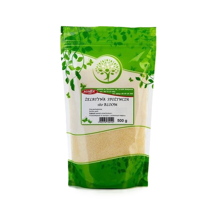 Żelatyna 180 Bloom 500g
