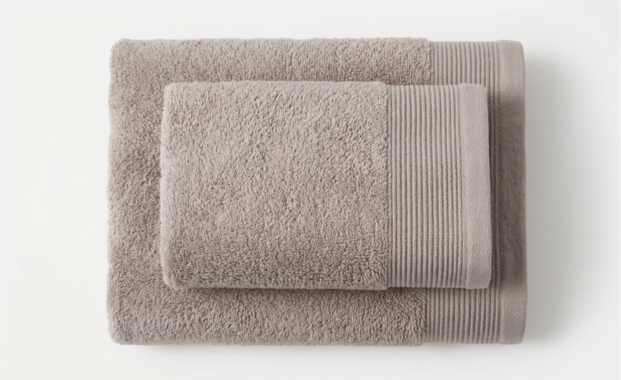 Ręcznik LILO 100% bawełna rozmiar 70x140 wz. 02 sepia