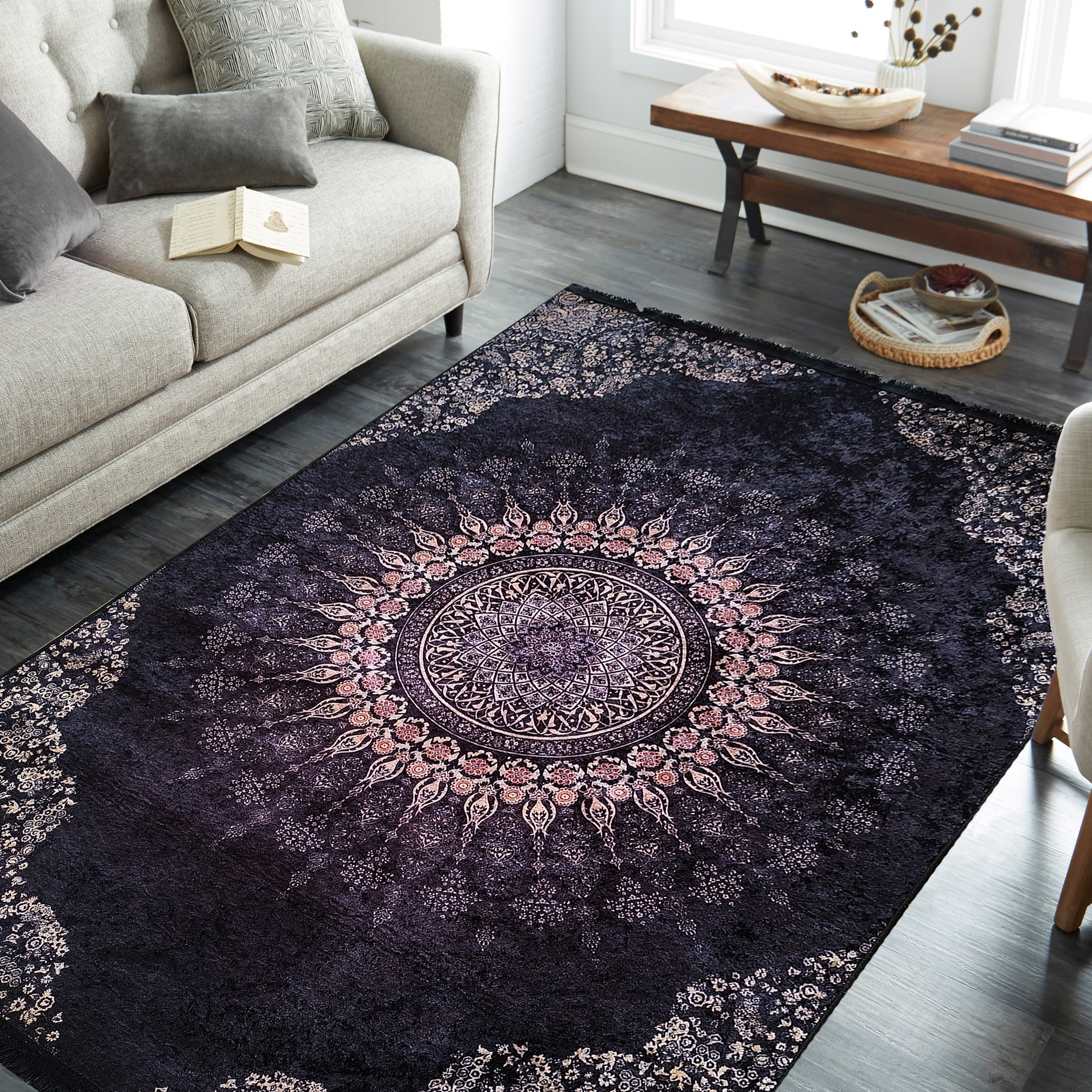 Dywan - 160 x 220 cm - Wielokolorowy - Nowoczesny - Dywanopol