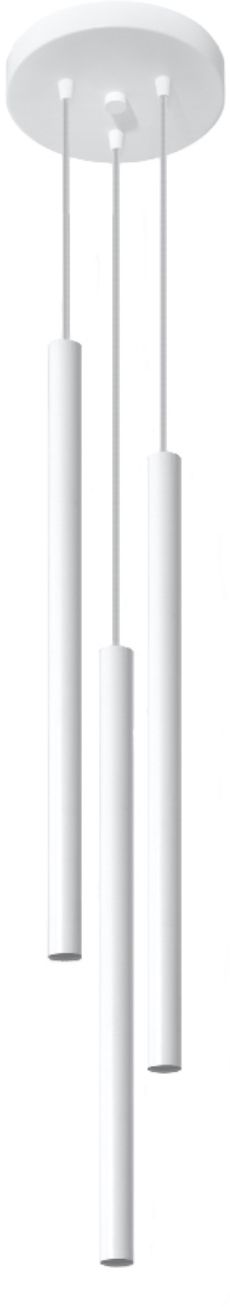 Darmowa Dostawa - Lampa wisząca 3x40 W biały Sollux Lighting Pastelo SL0467